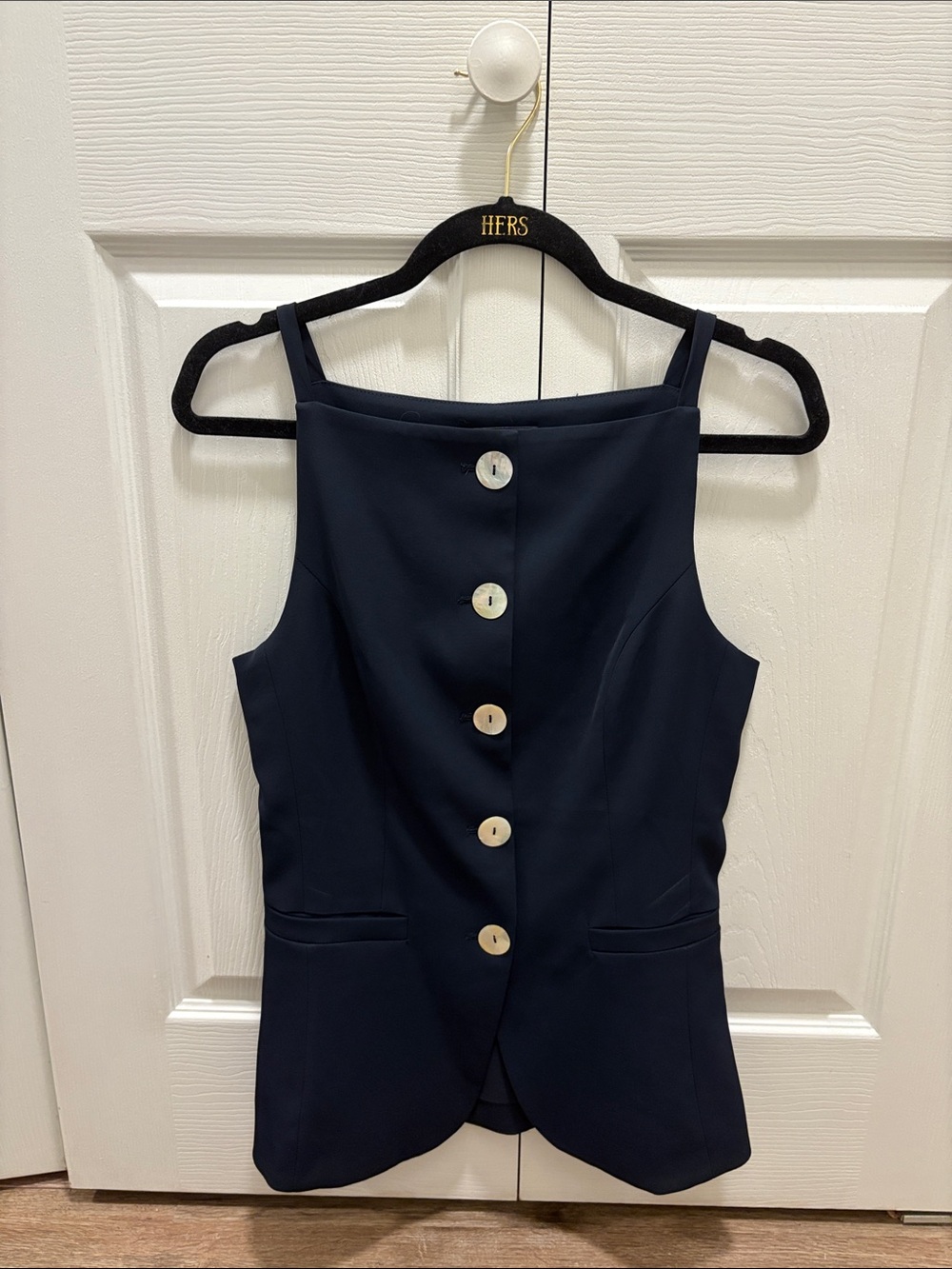 Navy work top